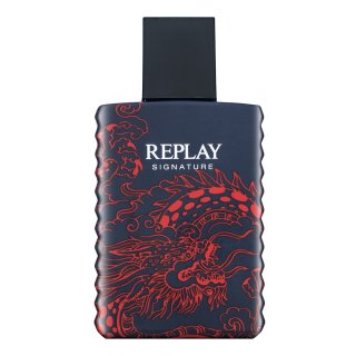 Replay Signature Red Dragon Eau de Toilette bărbați 50 ml