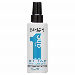 Revlon Professional Uniq One Lotus Flower Hair Treatment spray pentru întărire, fără clătire pentru păr deteriorat 150 ml