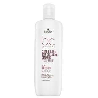 Schwarzkopf Professional BC Bonacure Clean Balance Deep Cleansing Shampoo Tocopherol sampon pentru curatare profunda pentru toate tipurile de par 1000 ml