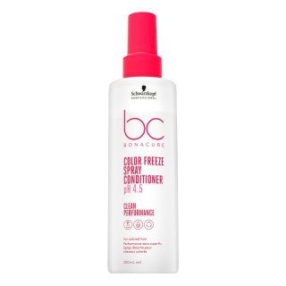 Schwarzkopf Professional BC Bonacure Color Freeze Spray Conditioner pH 4.5 Clean Performance balsam fără clatire pentru păr vopsit și cu șuvițe 200 ml