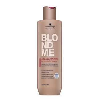 Schwarzkopf Professional BlondMe All Blondes Rich Conditioner balsam hrănitor pentru păr blond 250 ml