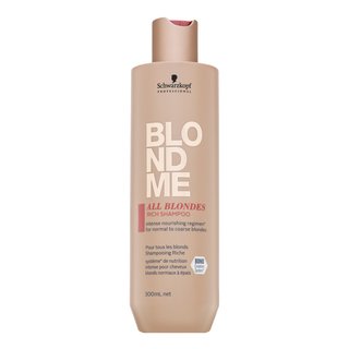 Schwarzkopf Professional BlondMe All Blondes Rich Shampoo șampon hrănitor pentru păr blond 300 ml