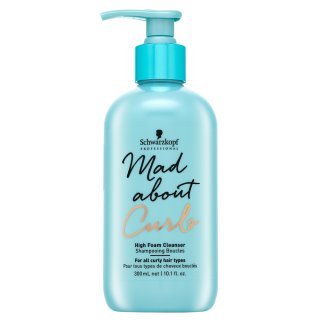 Schwarzkopf professional mad about curls high foam cleanser sampon de curatare pentru păr ondulat si cret damage box 300 ml