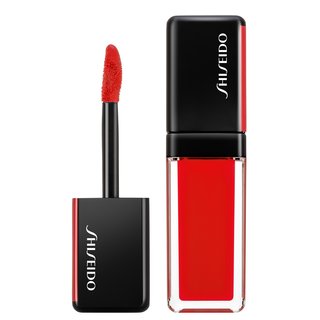 Shiseido Lacquerink Lipshine 305 Red Flicker ruj lichid cu efect de hidratare 6 ml brasty.ro imagine noua
