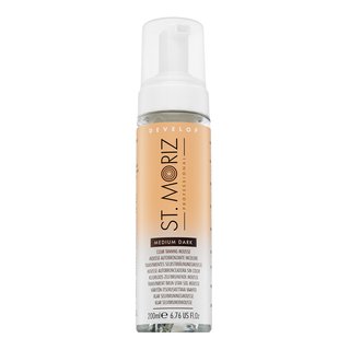 St.moriz advanced pro formula tanning mousse - medium dark auto-bronzant wash off pentru corp pentru o piele luminoasă și uniformă 200 ml