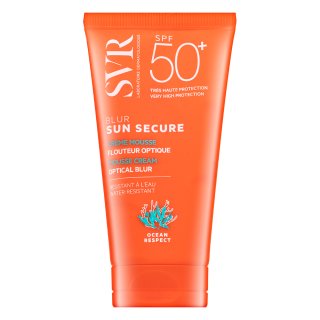 SVR Sun Secure gel cremă SPF50+ Mousse Cream Optical Blur 50 ml
