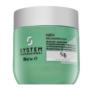 System Professional Nativ Pre-Shampoo Clay 200 ml brasty.ro imagine noua