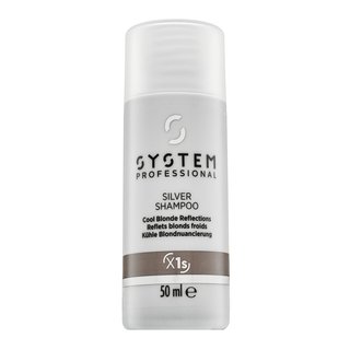 System Professional Silver Shampoo șampon pentru păr blond platinat si grizonat 50 ml