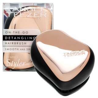 Tangle teezer compact styler black rose gold perie de păr damage box