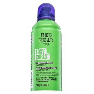 Tigi Bed Head Foxy Curls Extreme Curl Mousse spumă întăritoare pentru păr ondulat si cret 250 ml