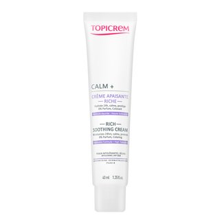 Topicrem Calm+ Rich Soothing Cream cremă hrănitoare cu efect de hidratare 40 ml