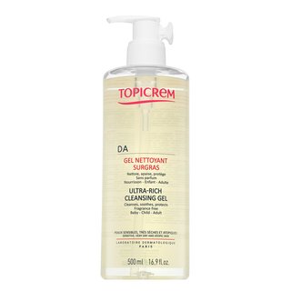 Topicrem DA Ultra-Rich Cleansing Gel gel de curățare pentru piele uscată și atopică 500 ml brasty.ro imagine noua