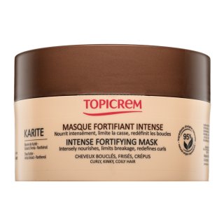 Topicrem Karité Intense Fortifying Mask mască pentru întărire pentru păr creț 250 ml