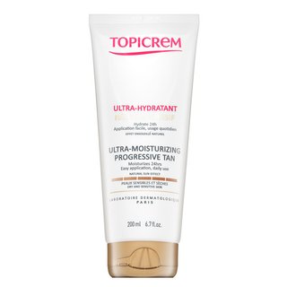Topicrem Ultra-Moisturizing Progressive Tan Loțiune Autobronzantă cu efect de hidratare 200 ml brasty.ro imagine noua