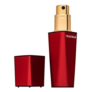 Travalo obscura sticluta reincarcabila cu atomizer unisex red 5 ml