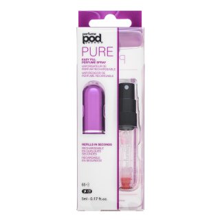Travalo perfume pod pure sticluta reincarcabila cu atomizer unisex 5 ml