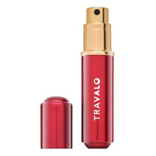 Travalo roma sticluta reincarcabila cu atomizer unisex red 5 ml
