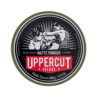 Uppercut Deluxe Matt Pomade pomadă de păr pentru efect mat 100 g