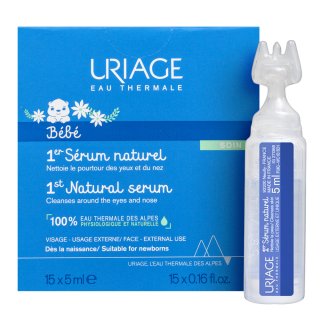 Uriage bébé loțiune calmantă 1st natural serum 15 x 5 ml