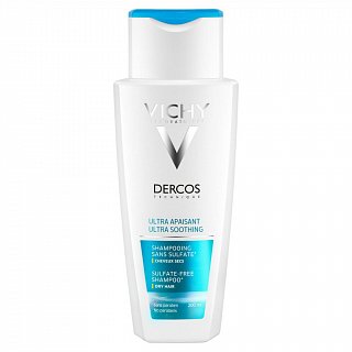 Vichy Dercos Ultra Soothing Sulfate-Free Shampoo Dry Hair sampon fără sulfati pentru păr foarte uscat si sensibil 200 ml brasty.ro imagine noua