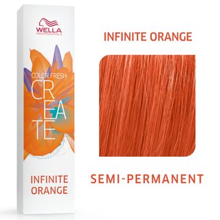 Wella professionals color fresh create semi-permanent color culoare profesională a părului semipermanent infinite orange 60 ml