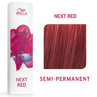 Wella professionals color fresh create semi-permanent color culoare profesională a părului semipermanent next red 60 ml