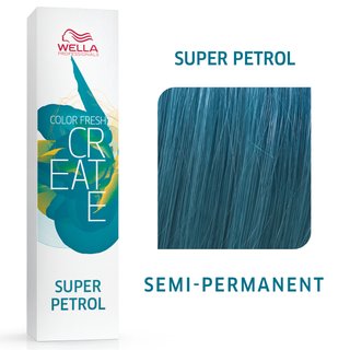 Wella professionals color fresh create semi-permanent color culoare profesională a părului semipermanent super petrol 60 ml