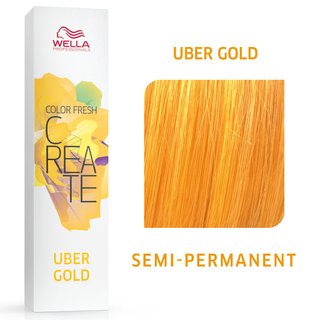 Wella Professionals Color Fresh Create Semi-Permanent Color culoare profesională a părului semipermanent Uber Gold 60 ml