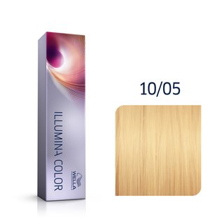 Wella Professionals Illumina Color vopsea profesională permanentă pentru păr 10/05 60 ml