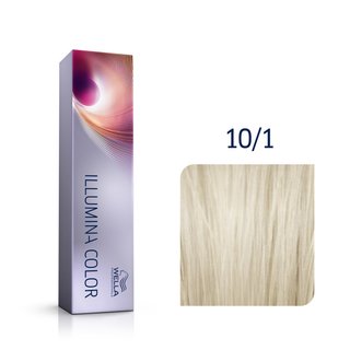 Wella professionals illumina color vopsea profesională permanentă pentru păr 10/1 60 ml