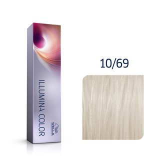 Wella Professionals Illumina Color vopsea profesională permanentă pentru păr 10/69 60 ml