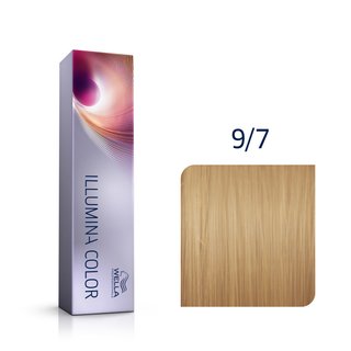 Wella Professionals Illumina Color vopsea profesională permanentă pentru păr 9/7 60 ml