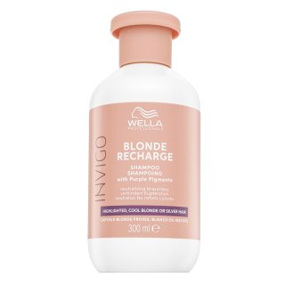 Wella Professionals Invigo Blonde Recharge Shampoo with Purple Pigments sampon neutralizant pentru par blond 300 ml
