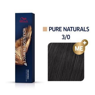 Wella Professionals Koleston Perfect Me+ Pure Naturals vopsea profesională permanentă pentru păr 3/0 60 ml