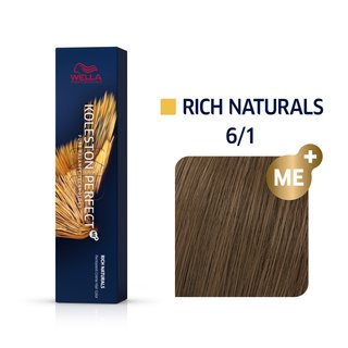 Wella Professionals Koleston Perfect Me+ Rich Naturals vopsea profesionala permanenta pentru par 6/1 60 ml