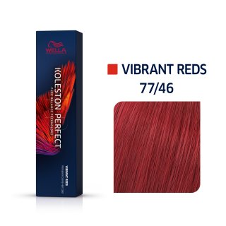 Wella professionals koleston perfect me+ vibrant reds 77/46 vopsea profesională permanentă pentru păr damage box 60 ml