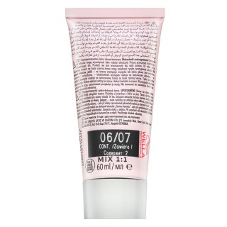 Wella Professionals Shinefinity Zero Lift Glaze culoare profesională demi-permanentă a părului 06/07 Deep Walnut 60 ml