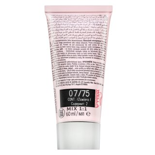 Wella Professionals Shinefinity Zero Lift Glaze culoare profesională demi-permanentă a părului 07/75 Raspberry Latte 60 ml