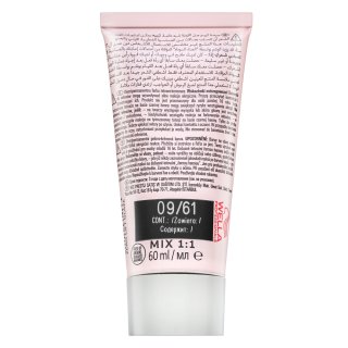 Wella Professionals Shinefinity Zero Lift Glaze culoare profesională demi-permanentă a părului 09/61 Iced Platinum 60 ml