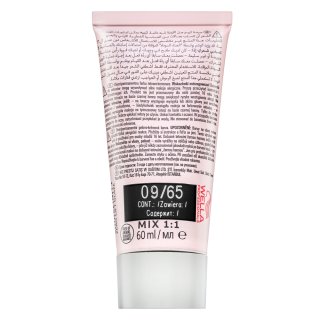 Wella Professionals Shinefinity Zero Lift Glaze culoare profesională demi-permanentă a părului 09/65 Pink Shimmer 60 ml