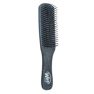 Wet Brush Mens Detangle Black Leather perie de păr pentru bărbati
