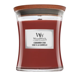 Woodwick Cinnamon Chai lumânare parfumată 275 g