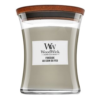 Woodwick Fireside lumânare parfumată 275 g