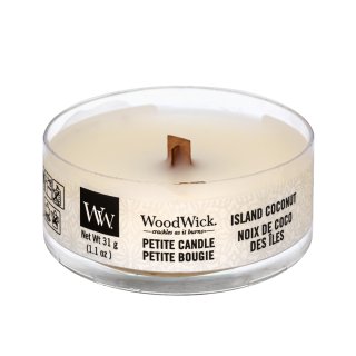 Woodwick island coconut lumânare parfumată 31 g