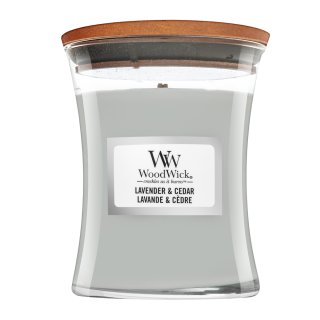 Woodwick Lavender & Cedar lumânare parfumată 275 g brasty.ro imagine noua