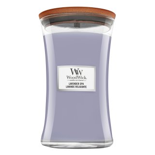Woodwick Lavender Spa lumânare parfumată 610 g
