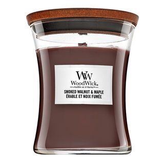 Woodwick Smoked Walnut & Maple lumânare parfumată 275 g