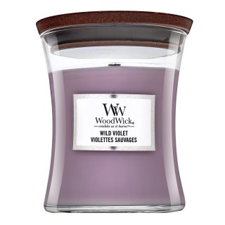 Woodwick wild violet lumânare parfumată 275 g
