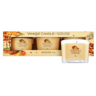 Yankee candle autumn sunset 3 x 37 g