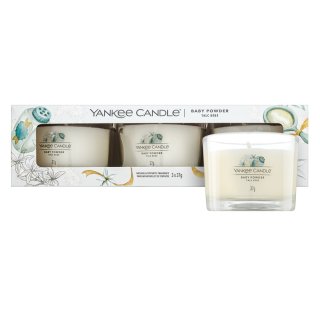 Yankee candle baby powder 3 x 37 g